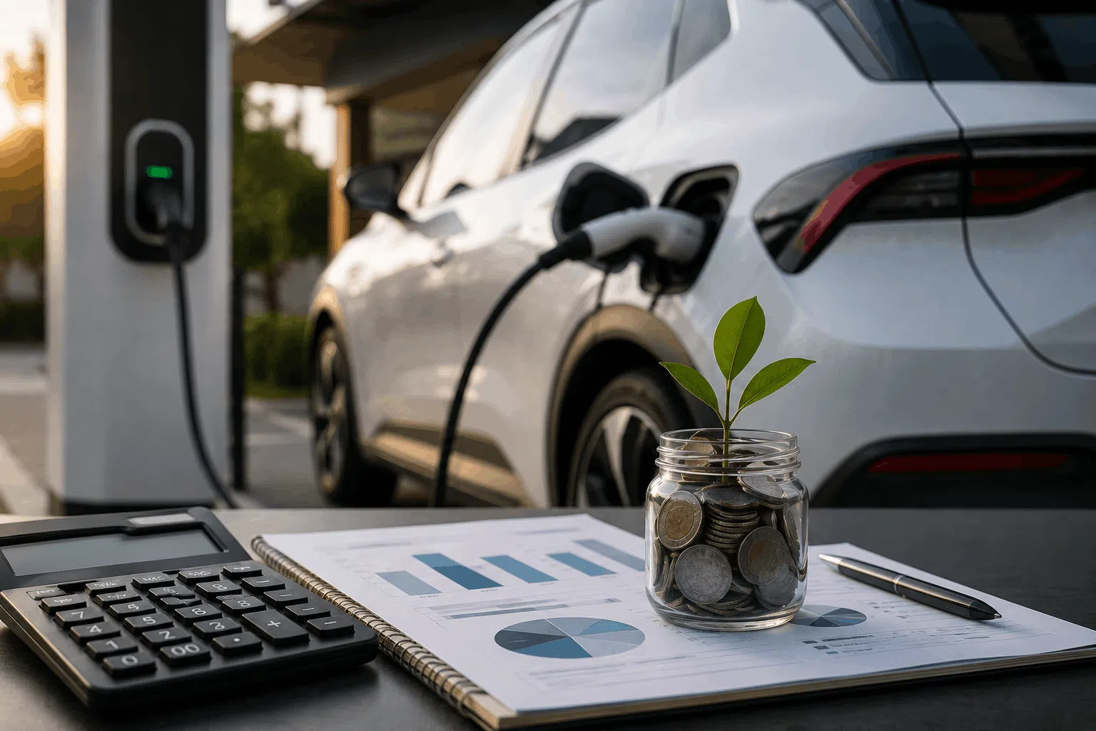 EV finance options including chattel mortgage, novated lease and personal car loan