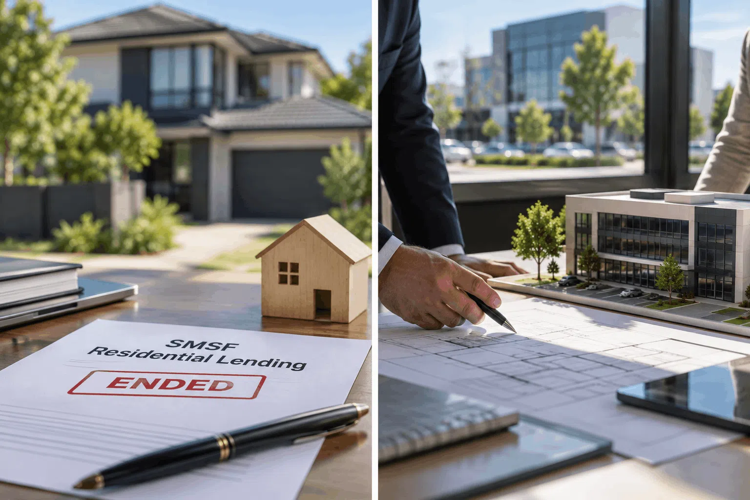 SMSF commercial property financed through an LRBA in Australia